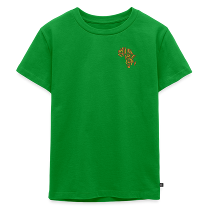 Toddler Premium T-Shirt Block Color Alaina Africa Logo - green
