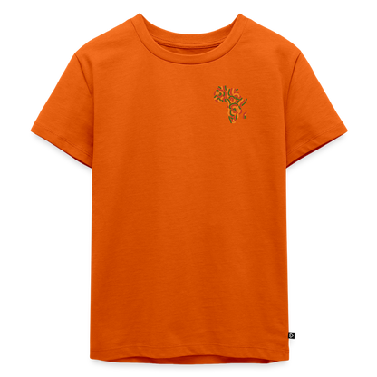 Toddler Premium T-Shirt Block Color Alaina Africa Logo - orange 