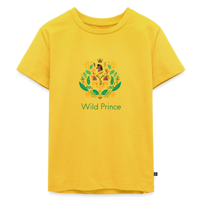 Toddler Premium Africa Wild Prince T-Shirt - yellow