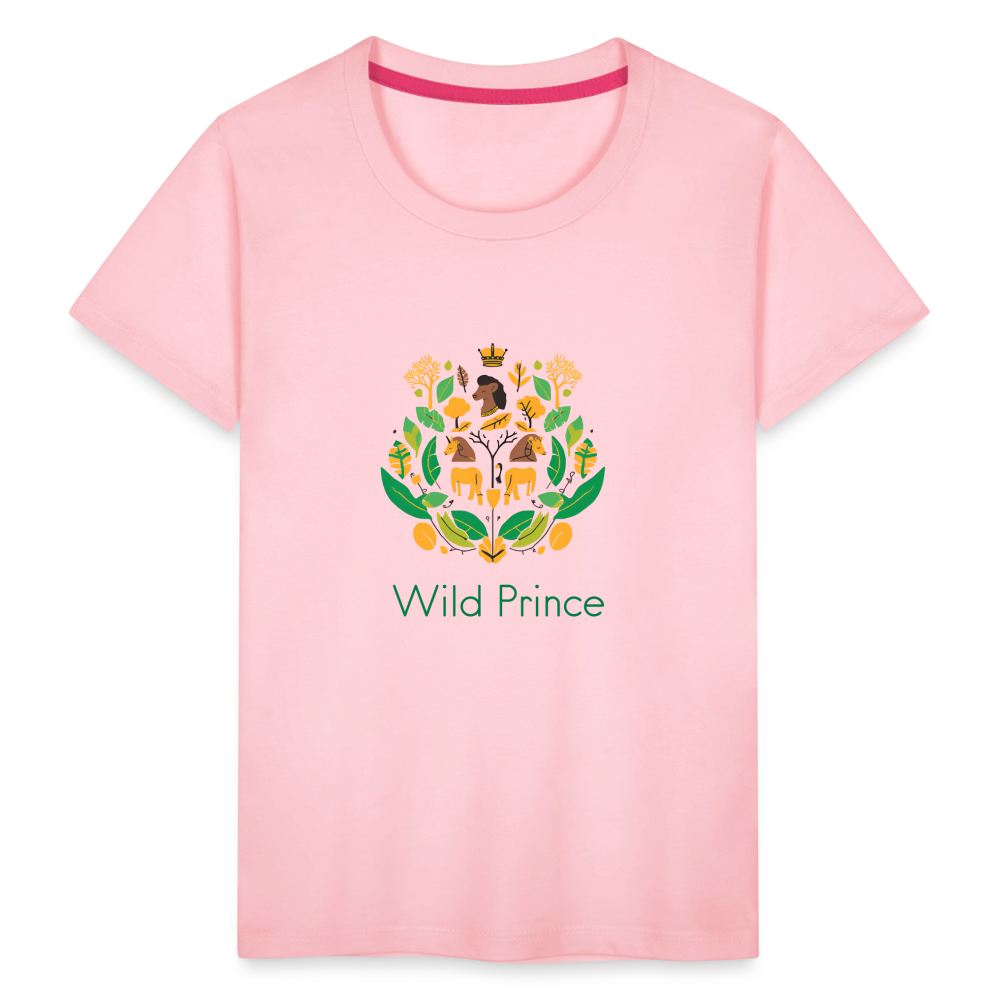 Toddler Premium Africa Wild Prince T-Shirt - pink