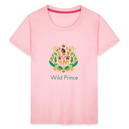 Toddler Premium Africa Wild Prince T-Shirt - pink