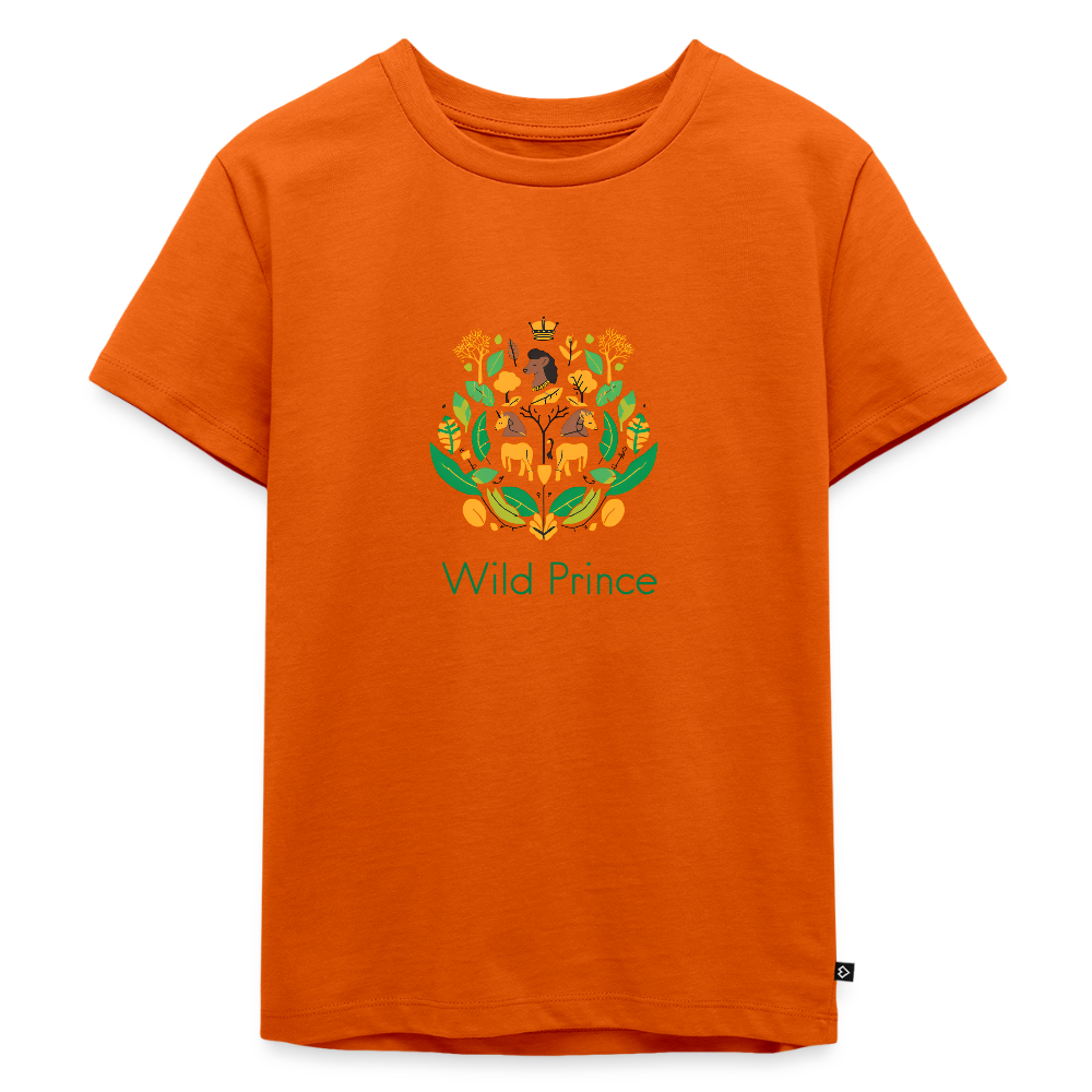Toddler Premium Africa Wild Prince T-Shirt - orange 